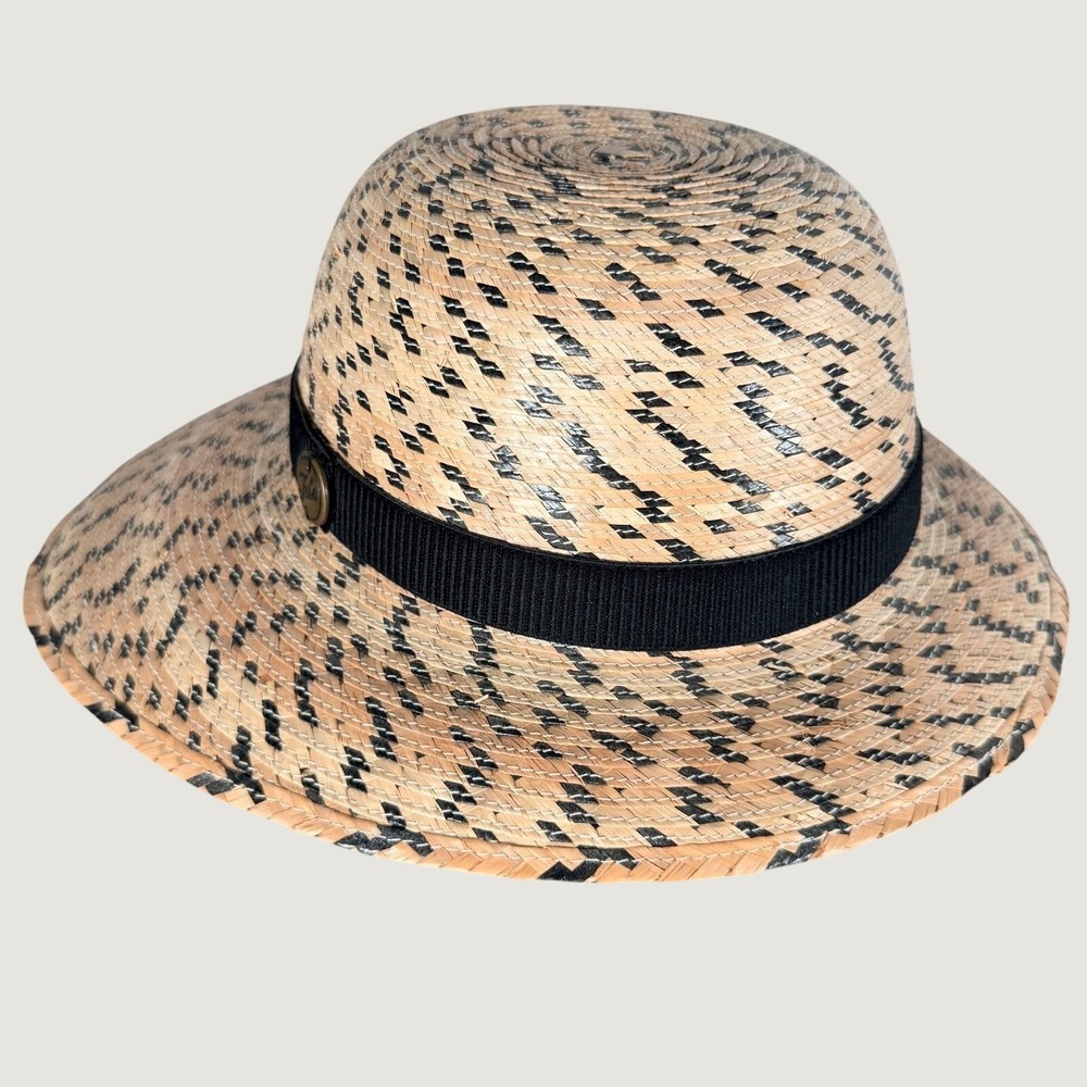 TULA Women Laurel Straw Hat UPF 50 Tan Neutral Outdoor Woven Hat Sun Shade Visor